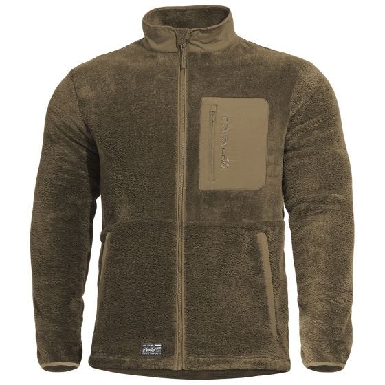 Pentagon Grizzly Trui met rits - Coyote