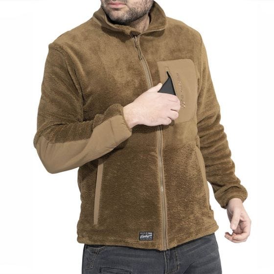 Pentagon Grizzly Trui met rits - Coyote