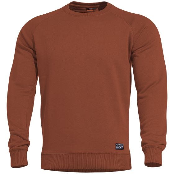 Pentagon Hawk Blank Trui - Maroon Red