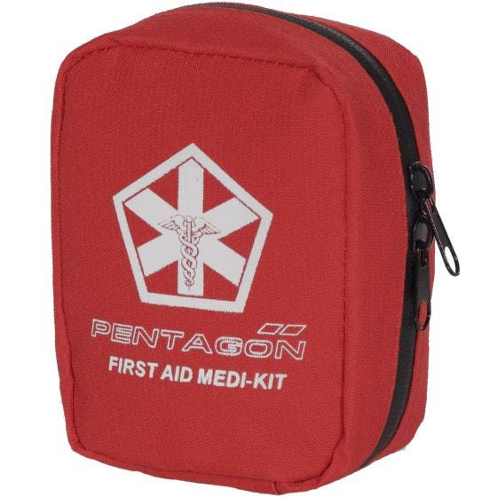 Pentagon Hippokrates EHBO-kit - Rood