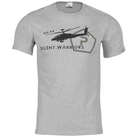Pentagon Ring Spun Helicopter T-shirt - Melange