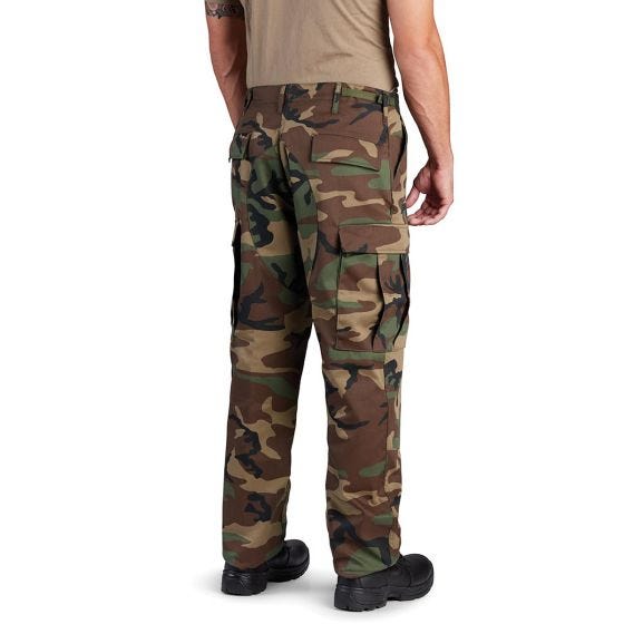 Propper BDU Broek met knoopgulp - Woodland