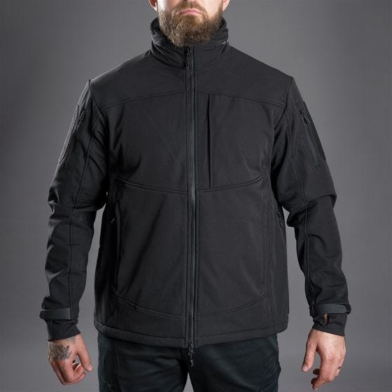 STOIRM Tactical Softshell Jacket - Zwart