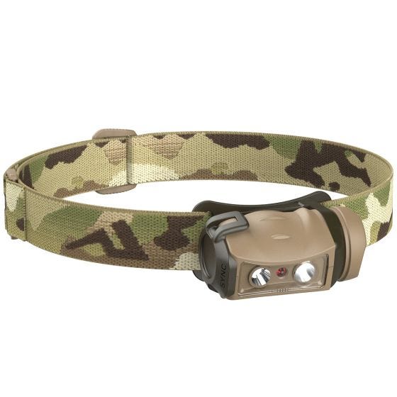 Princeton Tec Sync LED Hoofdlamp - MultiCam