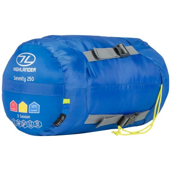 Highlander Serenity 250 Mummyslaapzaak - Blauw