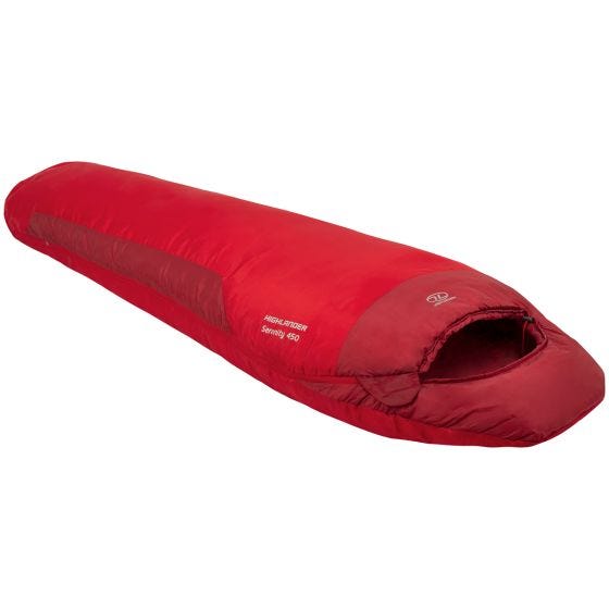 Highlander Serenity 450 Mummyslaapzaak - Rood
