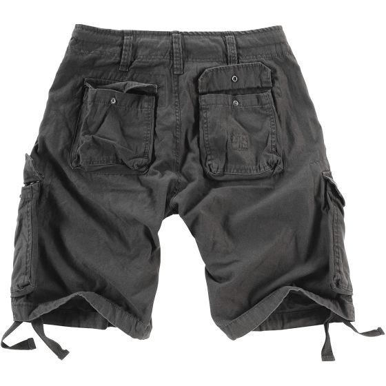 Surplus Airborne Vintage Short - Gebleekt Zwart