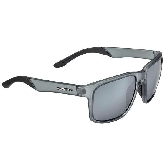 Swiss Eye Life Zonnebril - Smoke FM-lens / Kristalgrijs mat/zwart frame