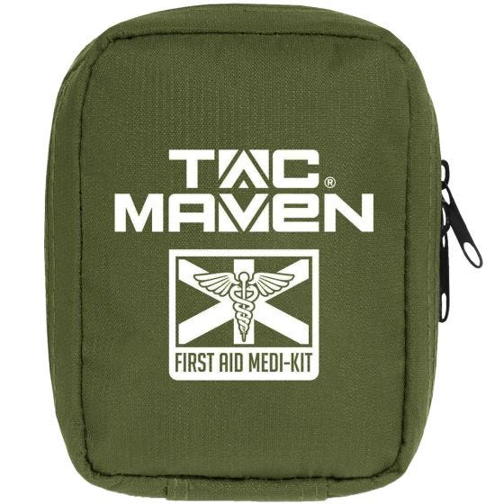 TAC MAVEN Hippokrates EHBO-kit - Olijfgroen