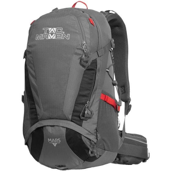 TAC MAVEN Mars Outdoor Rugzak 30 L - Cinder Grey