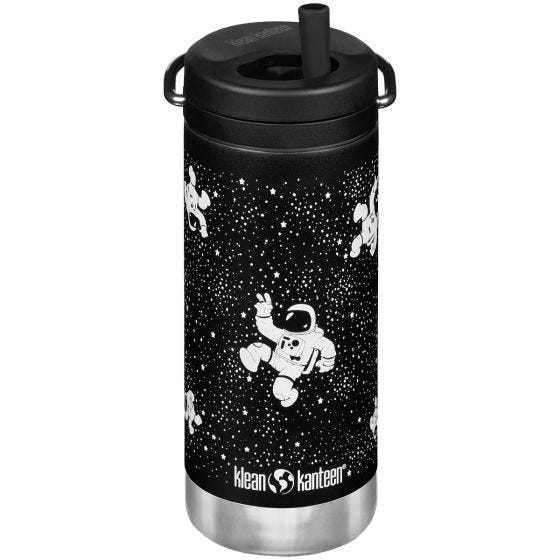 Klean Kanteen TKWide 355ml Geïsoleerde fles Twist Cap w/Straw - Astronauts