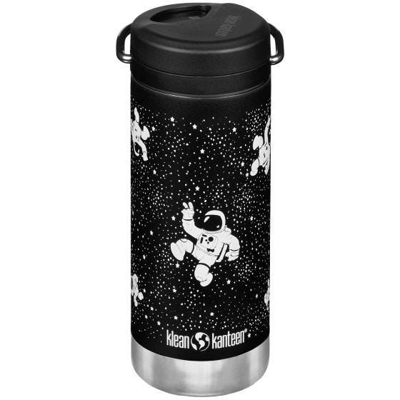 Klean Kanteen TKWide 355ml Geïsoleerde fles Twist Cap w/Straw - Astronauts