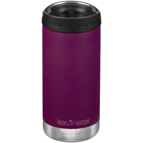Klean Kanteen TKWide Cafe Cap Geïsoleerde Fles 355 ml - Purple Potion