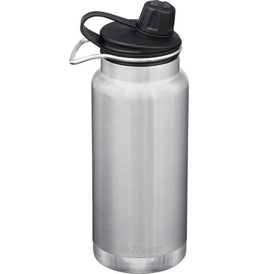 Klean Kanteen TKWide Chug Cap Geïsoleerde Fles 946 ml - Geborsteld Roestvrij