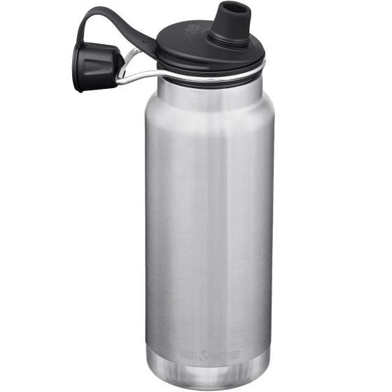 Klean Kanteen TKWide Chug Cap Geïsoleerde Fles 946 ml - Geborsteld Roestvrij