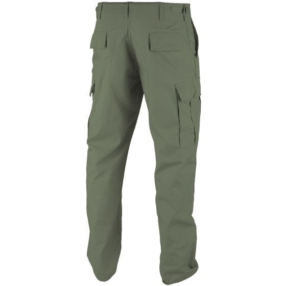 Teesar BDU Broek Ripstop - Voorgebleekt Olijfgroen