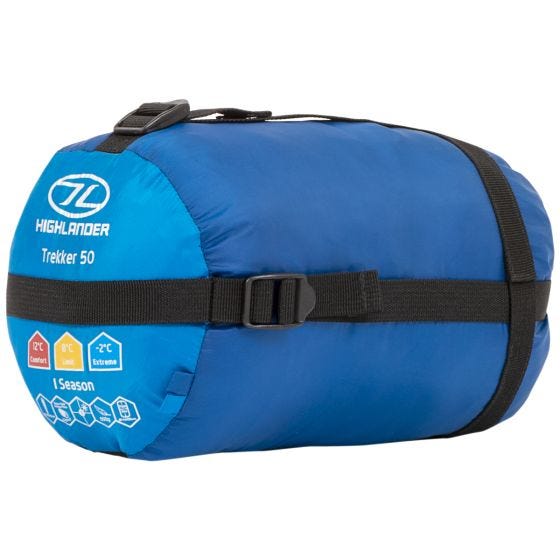 Highlander Trekker 50 Mummyslaapzaak - Blauw