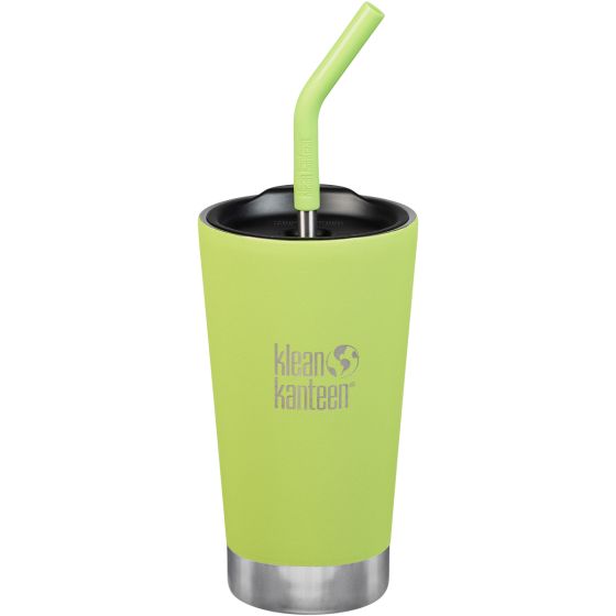 Klean Kanteen Straw Lid Vacuüm Geïsoleerde Beker 473 ml - Juicy Pear