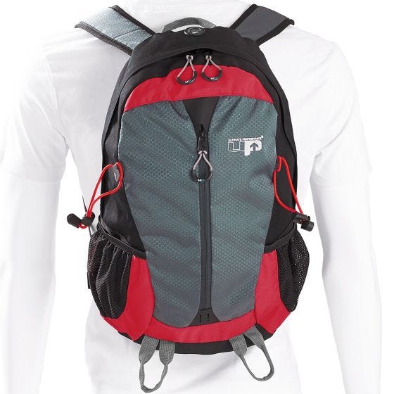 Ultimate Performance Peak II Dagrugzak - Zwart/Rood