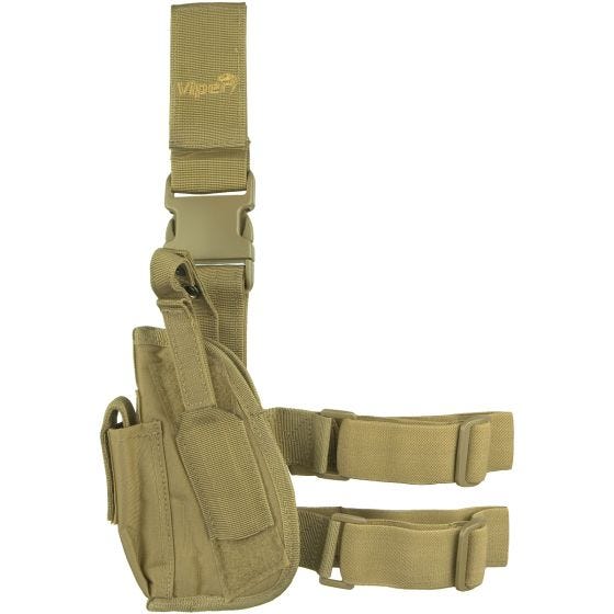Viper Linkshandig Beenholster Tactisch - Coyote