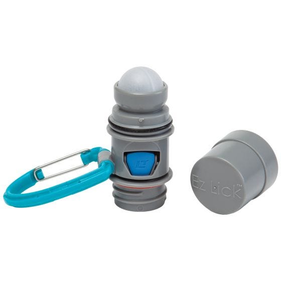 Vapur Ez Lick Portable Dog Waterfles - Whiteout