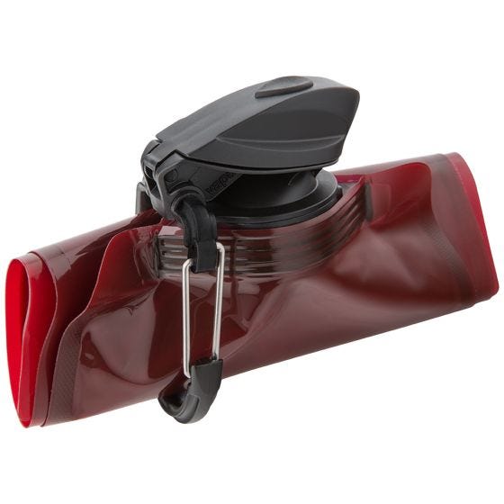 Vapur Wide Mouth Fles 1 L - Bordeauxrood
