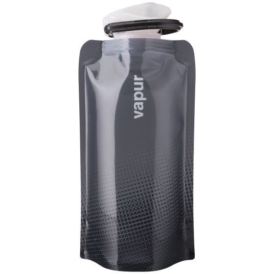 Vapur Wide Mouth Fles 500 ml - Cool Grey