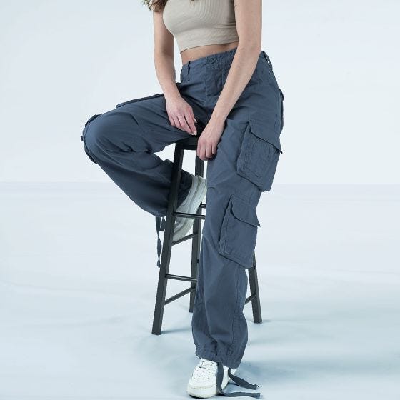Surplus Airborne Vintage Broek Dames - Navy
