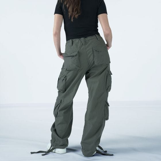 Surplus Airborne Vintage Broek Dames - Olijf