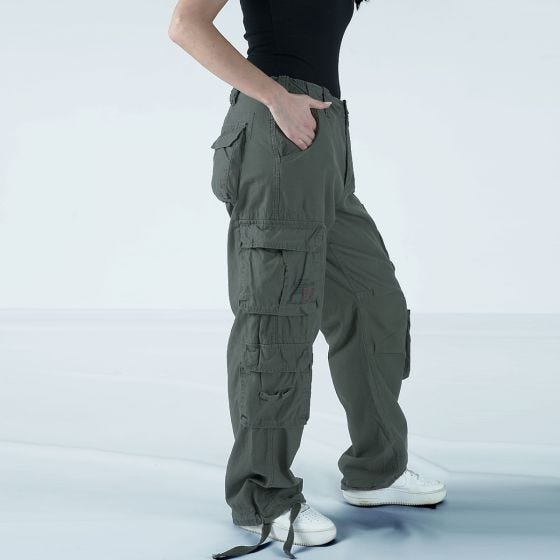 Surplus Airborne Vintage Broek Dames - Olijf