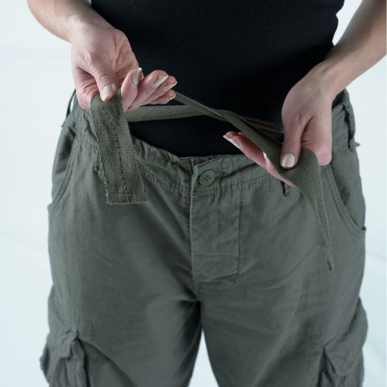 Surplus Airborne Vintage Broek Dames - Olijf