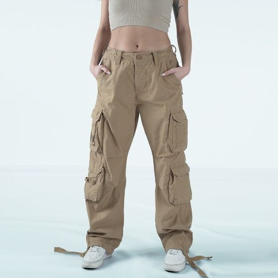 Surplus Airborne Vintage Broek Dames - Coyote