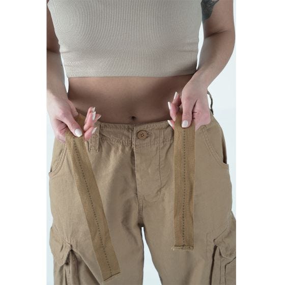 Surplus Airborne Vintage Broek Dames - Coyote