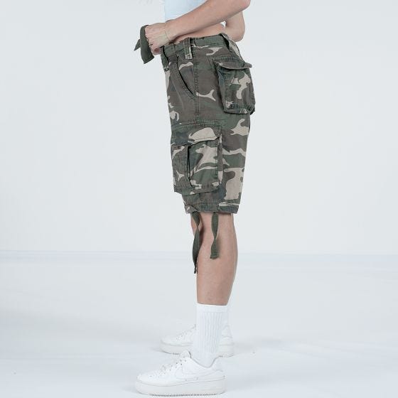 Surplus Airborne Vintage Short Dames - Gebleekt Bos