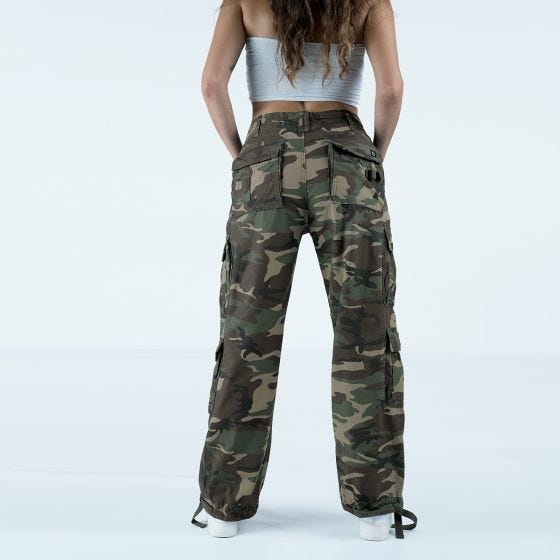 Brandit Pure Vintage Broek Dames - Woodland