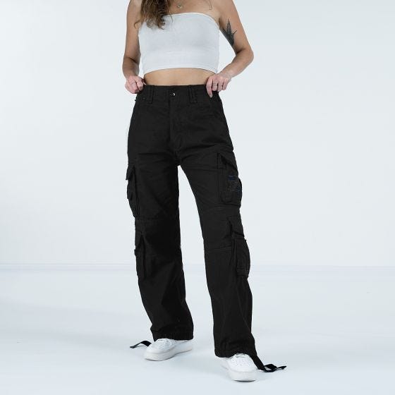 Brandit Pure Vintage Broek Dames - Zwart