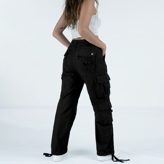 Brandit Pure Vintage Broek Dames - Zwart