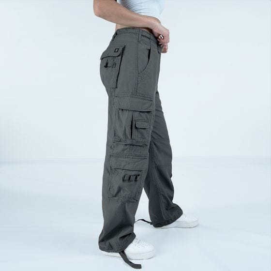 Brandit Pure Vintage Broek Dames - Antraciet