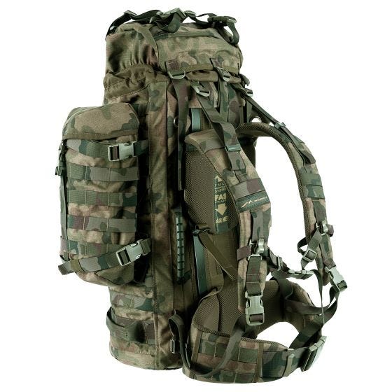 Wisport Wildcat Rugzak 65 L - PL Woodland