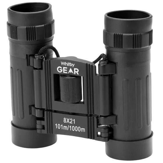 Whitby Gear 8x21 Verrekijker - Zwart