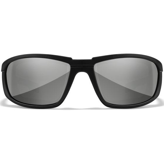 Wiley X WX Boss Standaard brillen - Silver Flash Lens / Matte Black Frame