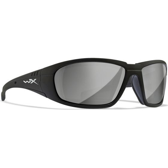 Wiley X WX Boss Standaard brillen - Silver Flash Lens / Matte Black Frame