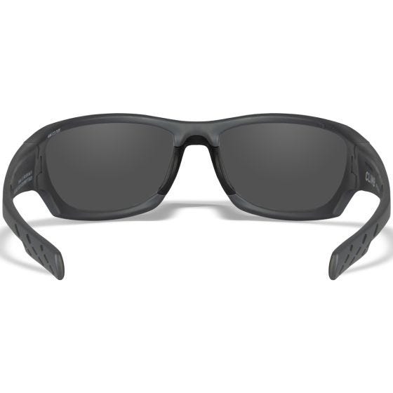 Wiley X WX Climb Standaard brillen - Captivate Polarized Blue Mirror Lenses / Matte Grey Frame