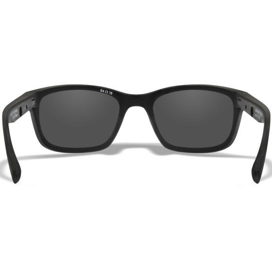 Wiley X WX Helix Standaard brillen - Captivate Polarized Blue Mirror Lenses / Matte Black Frame