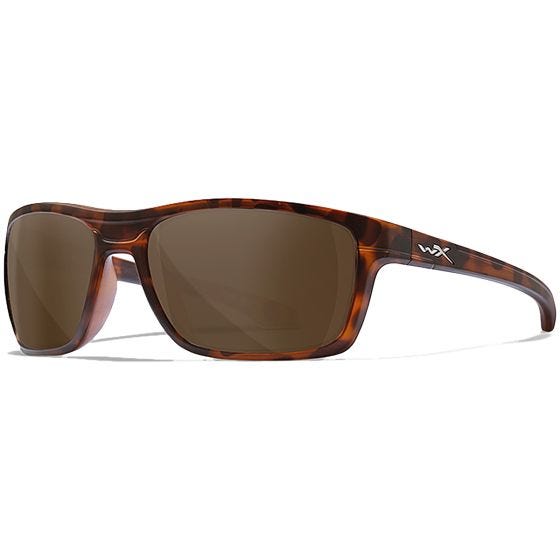 Wiley X WX Kingpin Standaard brillen - Brown Lenses / Matte Demi Brown Frame