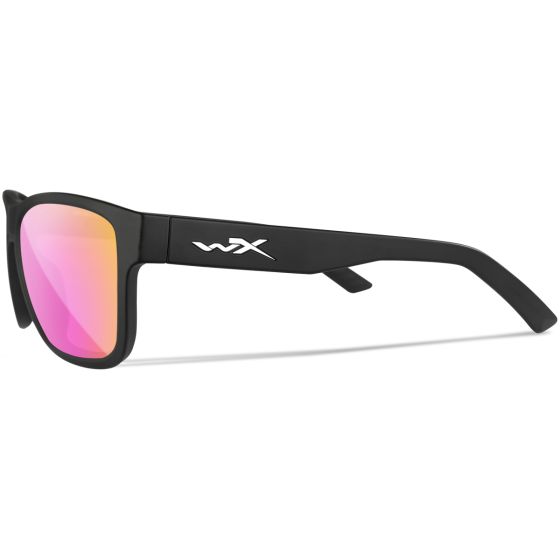 Wiley X WX Ovation Standaard brillen - Captivate Polarized Rose Gold Mirror Lenses / Matte Black Frame