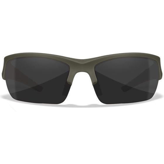 Wiley X WX Valor 2.5 Brillen - Helder + Grijs + Light Rust Glazen / OD Groen Montuur