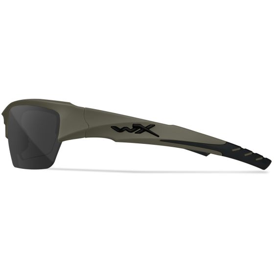 Wiley X WX Valor 2.5 Brillen - Helder + Grijs + Light Rust Glazen / OD Groen Montuur