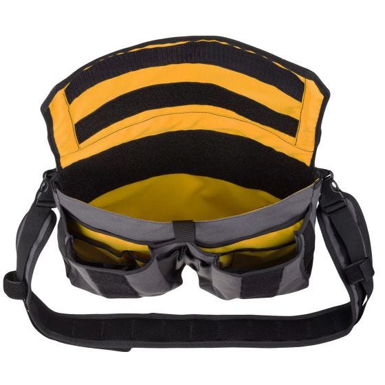 Wisport Claymore Schoudertas - Grafiet