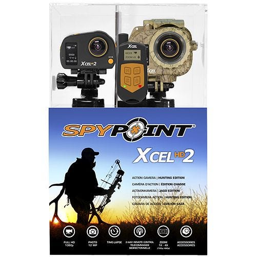 Xcel HD2 Hunting Edition Camera - Zwart